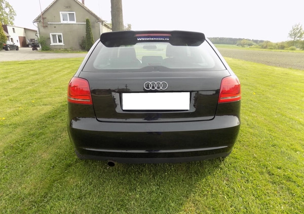 Audi A3 cena 20900 przebieg: 154000, rok produkcji 2009 z Szprotawa małe 497